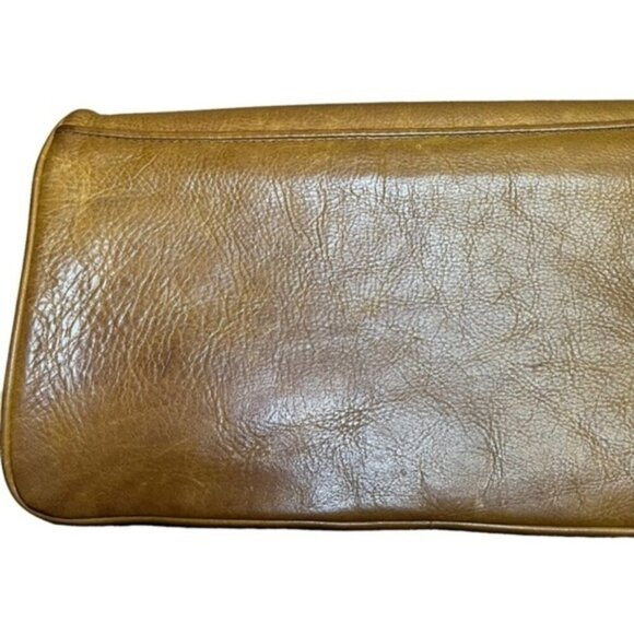 Tory Burch Bombe Reva Clutch in Brown - Picture 4 of 10
